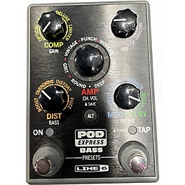 Used Line 6 POD EXPRESS BASS Effect Processor