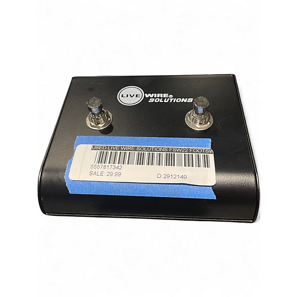 Used Live Wire Solutions FSW22 Footswitch