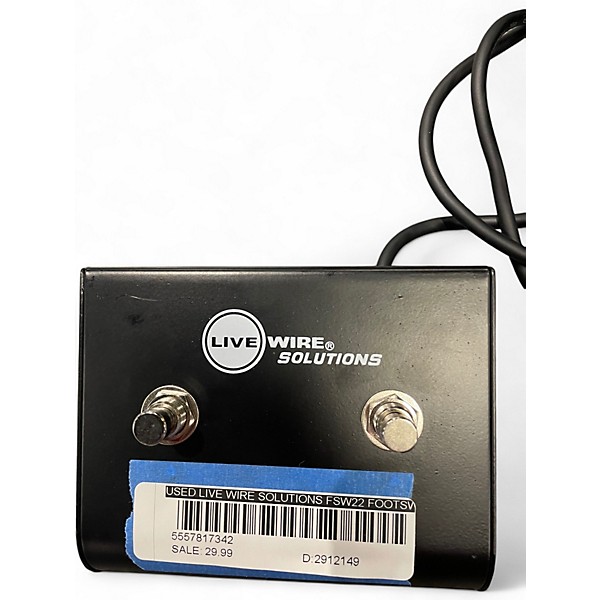 Used Live Wire Solutions FSW22 Footswitch