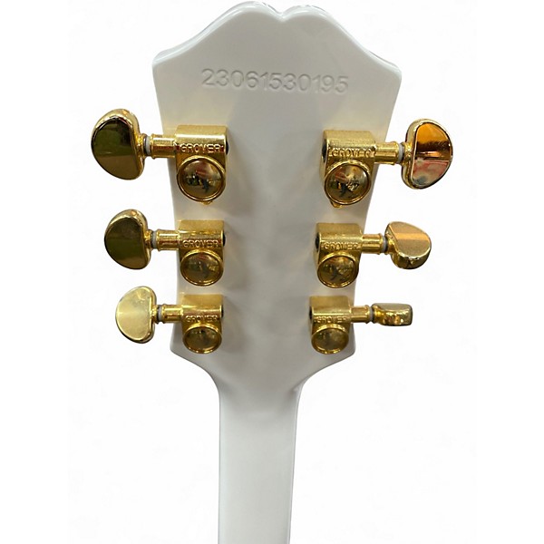 Used Epiphone Les Paul Custom Alpine White Solid Body Electric Guitar