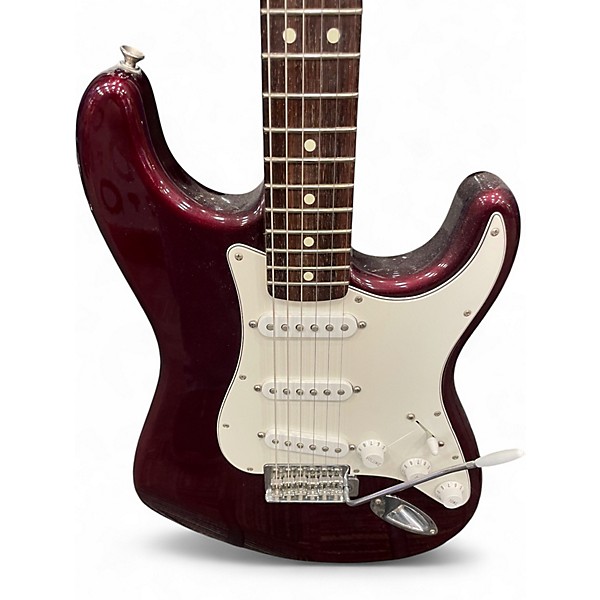 Used Fender Player Stratocaster Wine Red Solid Body Electric Guitar