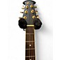 Used Ovation CS247 Celebrity Left-Handed Black Acoustic Electric Guitar