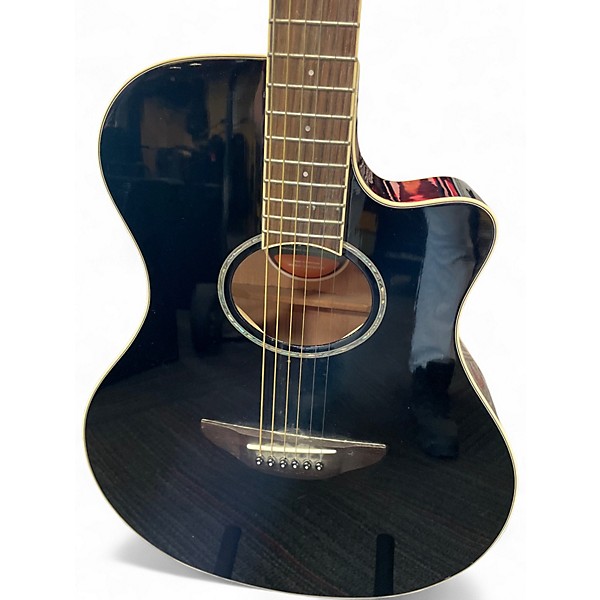 Used Yamaha APX600 Black Acoustic Electric Guitar