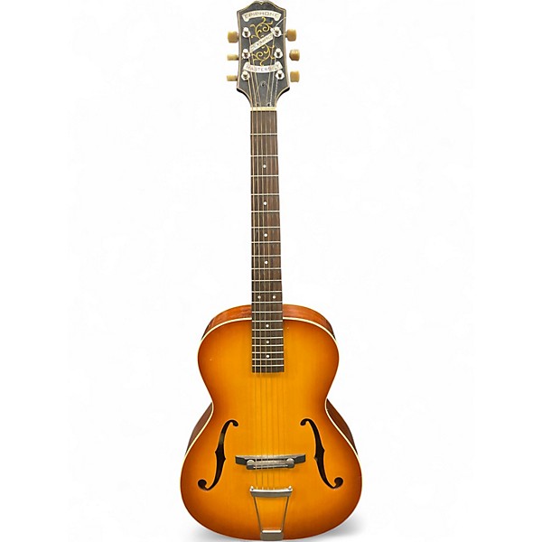 Used Epiphone MASTERBILT OLYMPIC Honey Burst Acoustic Electric Guitar