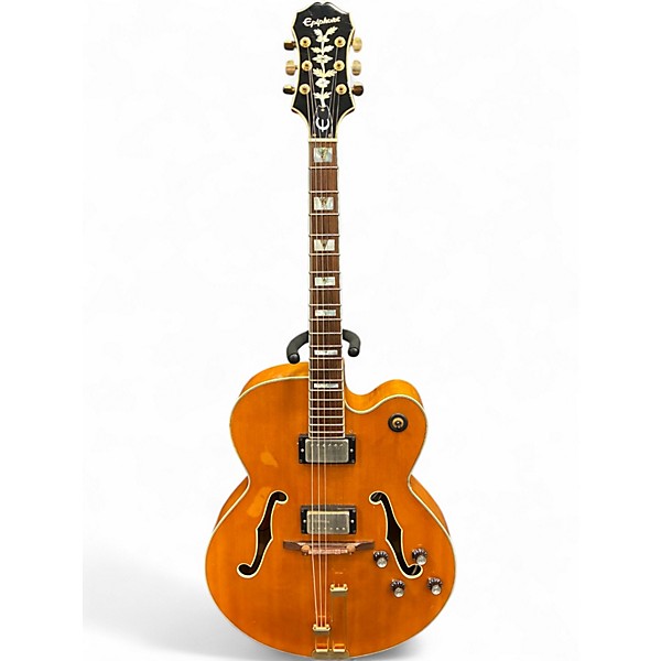 Used Epiphone Broadway Natural Hollow Body Electric Guitar