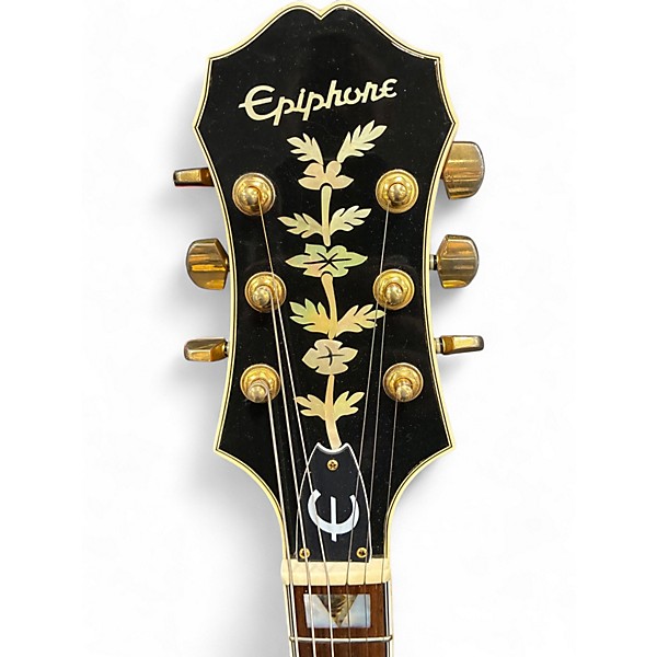 Used Epiphone Broadway Natural Hollow Body Electric Guitar