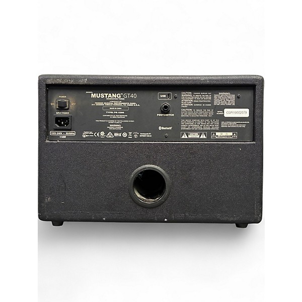 Used Fender Gt40 Guitar Cabinet