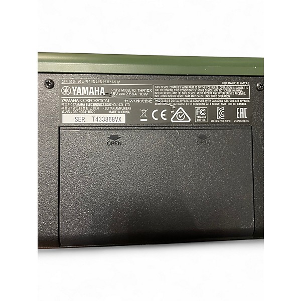 Used Yamaha THR10X 10W Extreme High Gain Modeling Guitar Combo Amp