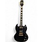 Used Epiphone sg custom Ebony Solid Body Electric Guitar thumbnail