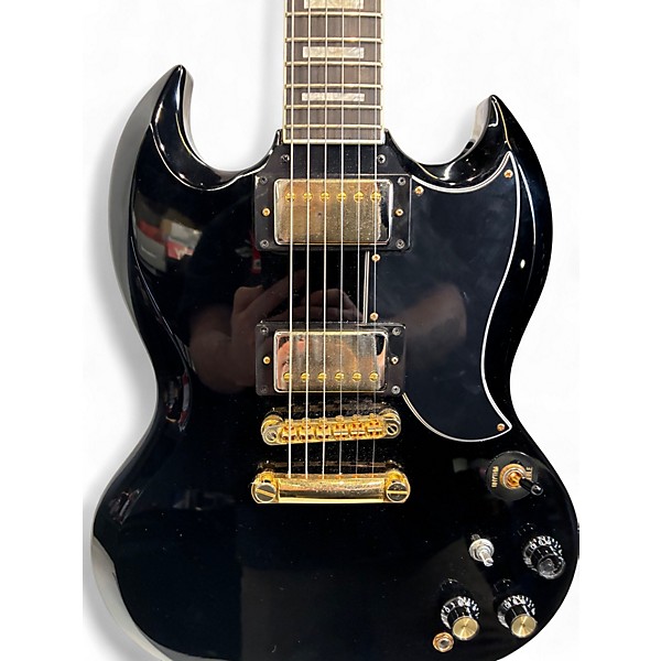 Used Epiphone sg custom Ebony Solid Body Electric Guitar