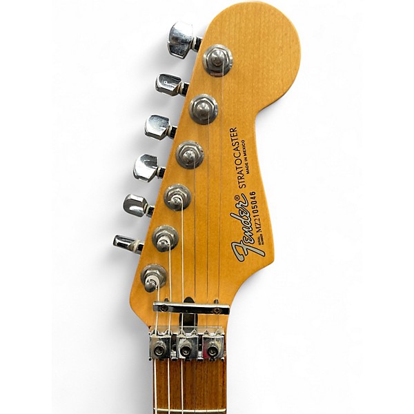 Used Fender MIM Floyd Rose 2 Color Sunburst Solid Body Electric Guitar