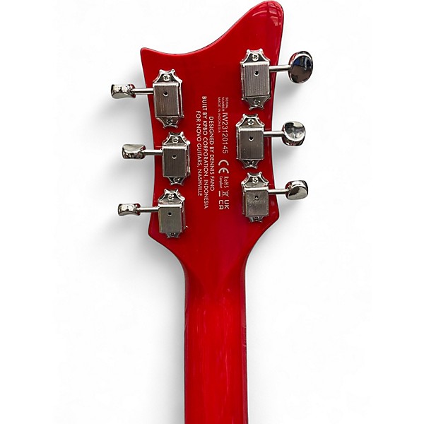 Used Rivolta Guitars Junior Red Solid Body Electric Guitar