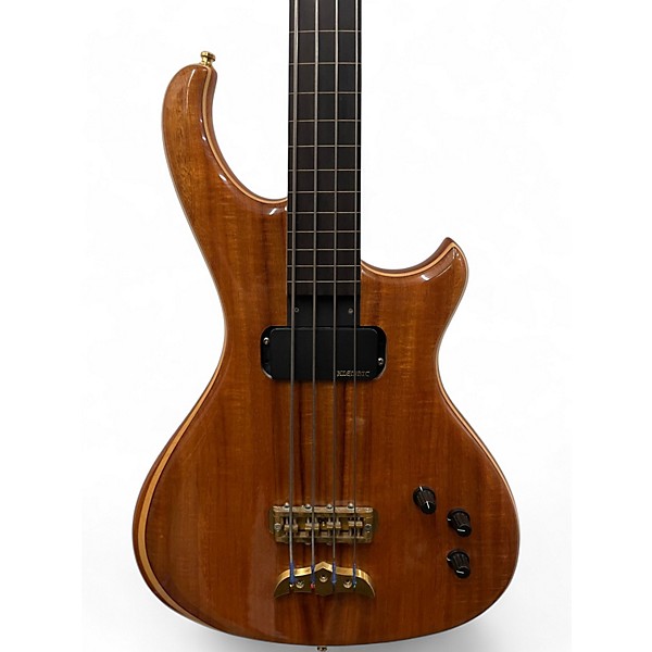 Used ALEMBIC Excel K Fretless 4str Koa Electric Bass Guitar