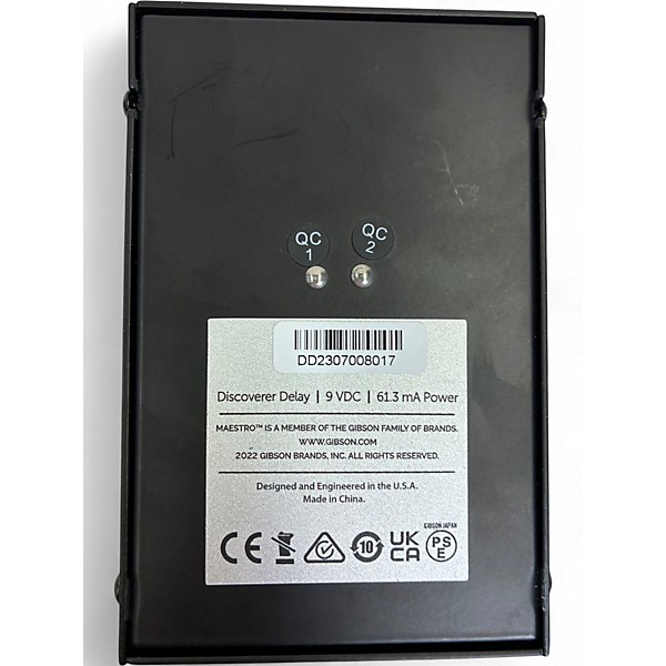 Used Maestro Discoverer Delay Effect Pedal