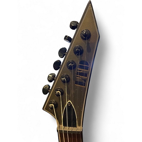 Used ESP LTD MH401NT Gray Solid Body Electric Guitar