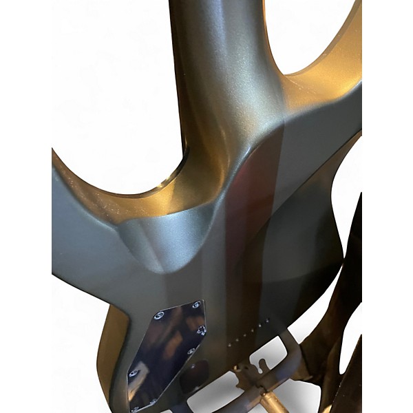 Used ESP LTD MH401NT Gray Solid Body Electric Guitar