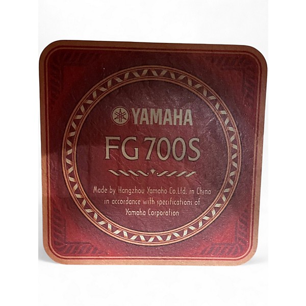 Used Yamaha FG700S Natural Acoustic Guitar
