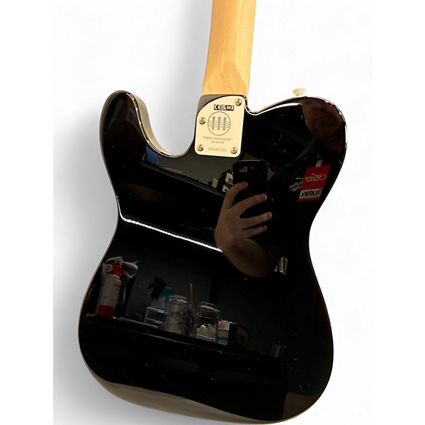 Used Fender TRIPLECASTER Black Solid Body Electric Guitar
