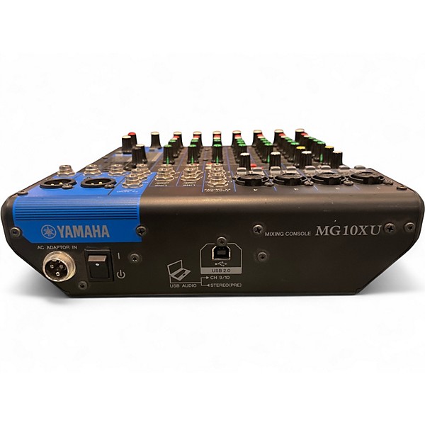 Used Yamaha MG10XU 10 Channel Mixer with Effects Unpowered Mixer