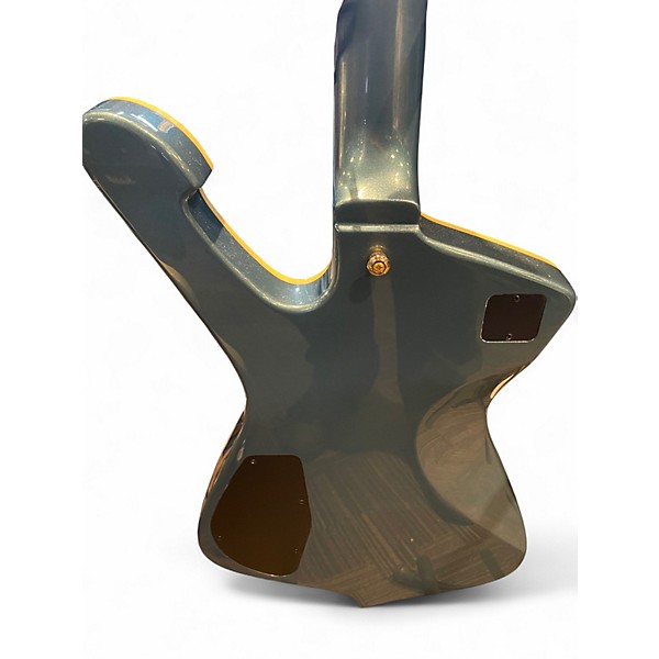 Used Ibanez IC420 Iceman Antique Blue Metallic Solid Body Electric Guitar