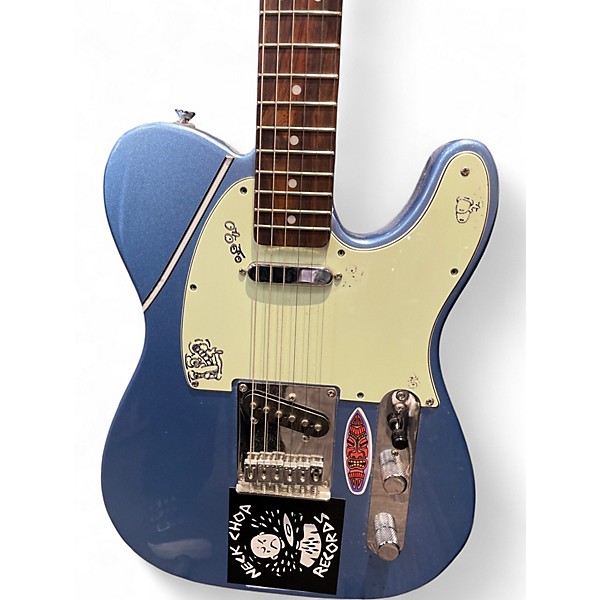 Used Squier FSR Bullet Telecaster Lake Placid Blue Solid Body Electric Guitar