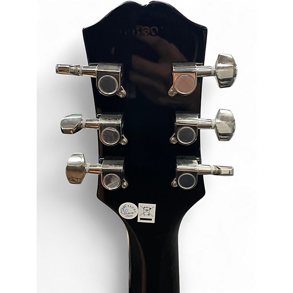 Used Epiphone Tribute Les Paul Standard BLACK Solid Body Electric Guitar