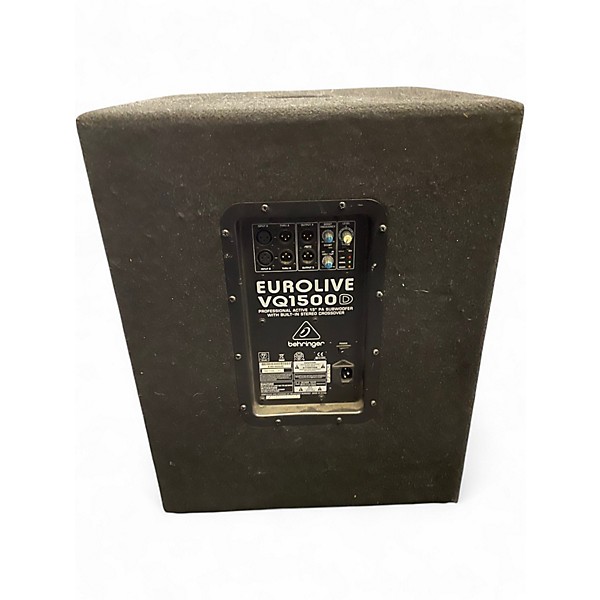 Used Behringer EUROLIVE VQ1500D Powered Subwoofer