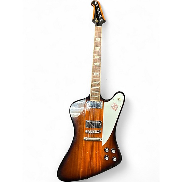 Used 2014 Gibson Firebird 120th Anniversary Vintage Sunburst Solid Body Electric Guitar