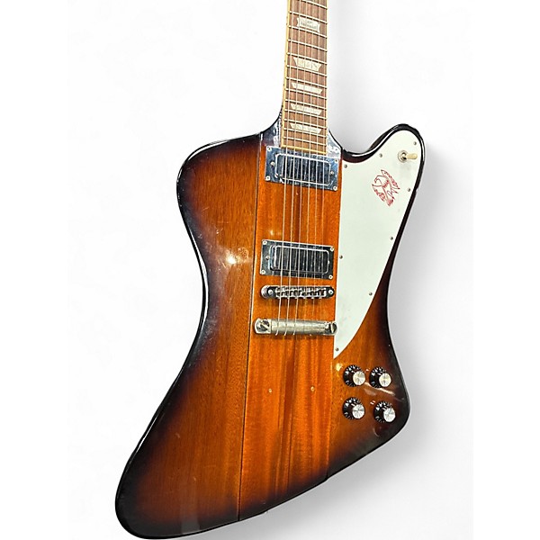 Used 2014 Gibson Firebird 120th Anniversary Vintage Sunburst Solid Body Electric Guitar