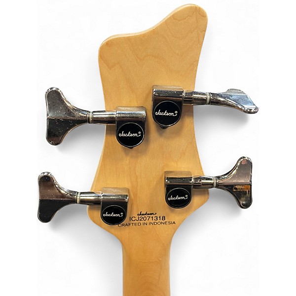 Used Jackson SBX IV Candy Apple Red Electric Bass Guitar