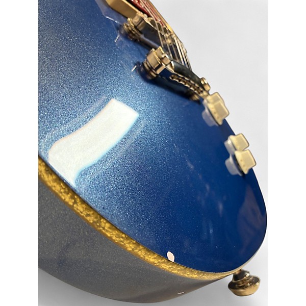 Used Epiphone Les Paul Classic SPARKLE BLUE Solid Body Electric Guitar