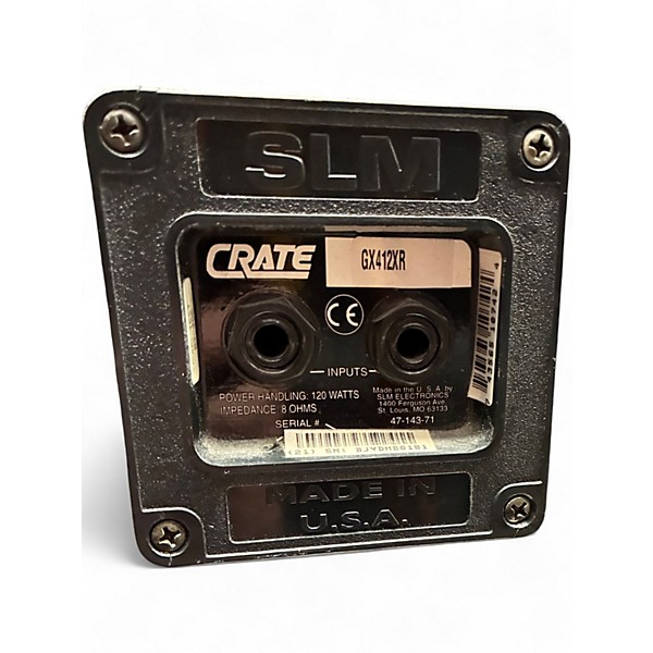 Used Crate GX412 4X12 Guitar Cabinet