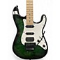 Used Jackson Adrian Smith Signature SDXQ Trans Green Solid Body Electric Guitar