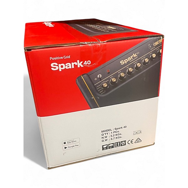 Used Positive Grid SPARK 40 Guitar Combo Amp