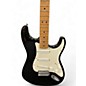 Used Fender Standard Stratocaster Black Solid Body Electric Guitar