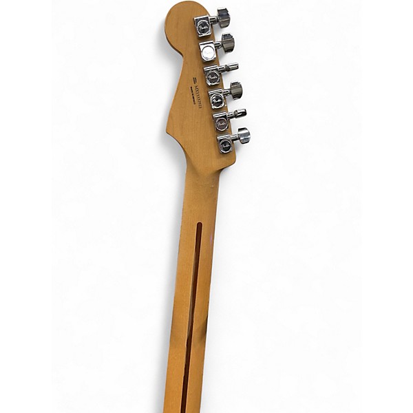 Used Fender Standard Stratocaster Black Solid Body Electric Guitar