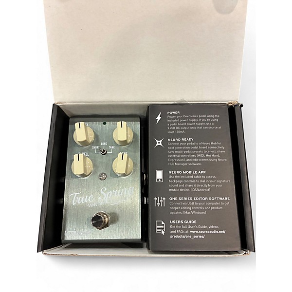 Used Source Audio true spring reverb Effect Pedal