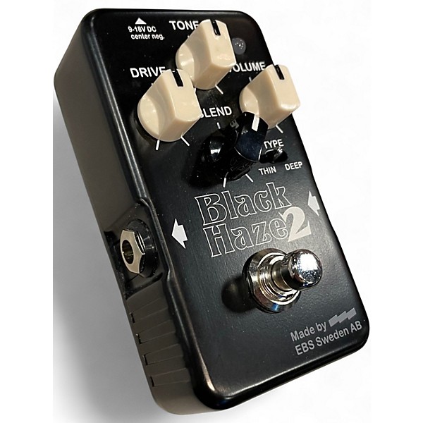 Used EBS BLACK HAZE 2 Effect Pedal