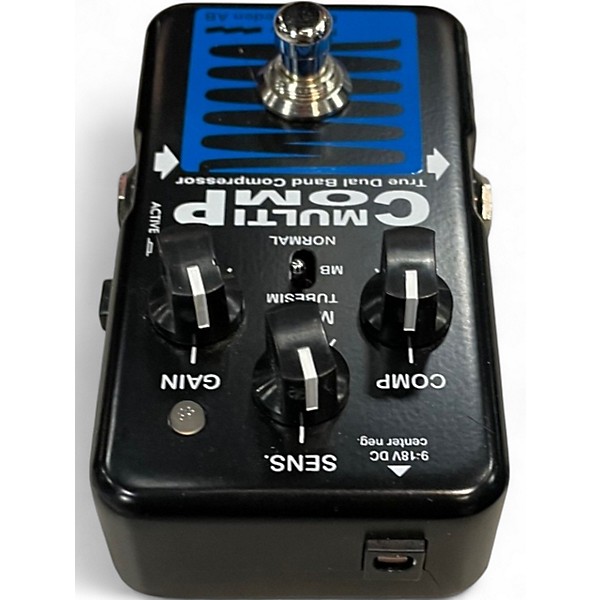 Used EBS MultiComp Blue Label Effect Pedal