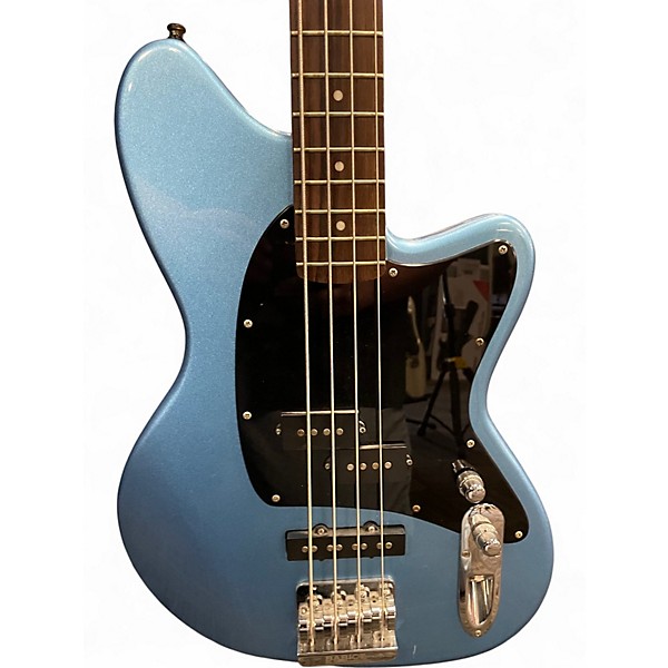 Used Ibanez TMB 100 Blue Electric Bass Guitar
