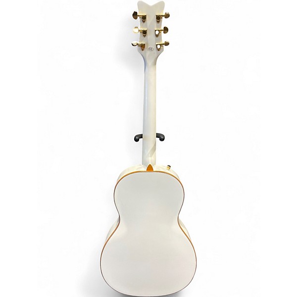 Used Gretsch Guitars G5021WPE Rancher Penguin Parlor white Acoustic Electric Guitar