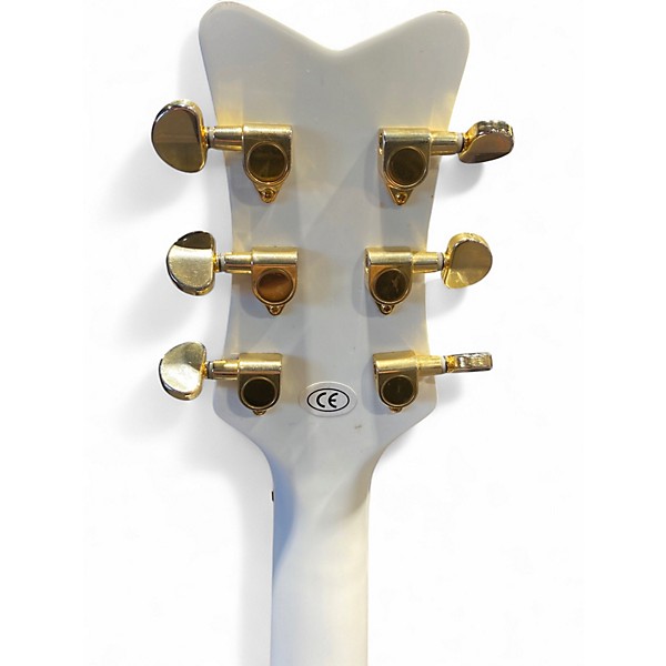 Used Gretsch Guitars G5021WPE Rancher Penguin Parlor white Acoustic Electric Guitar