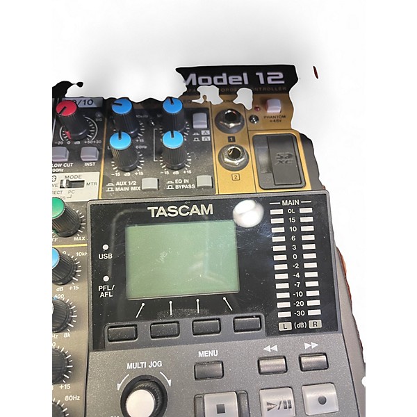 Used TASCAM Model 12 Powered Mixer