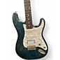 Used Schecter Guitar Research California S Series Teal Solid Body Electric Guitar