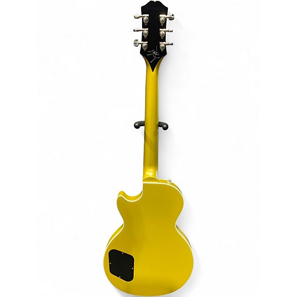 Used Epiphone Jared James Nichols "Old Glory" Les Paul Custom Gold Solid Body Electric Guitar