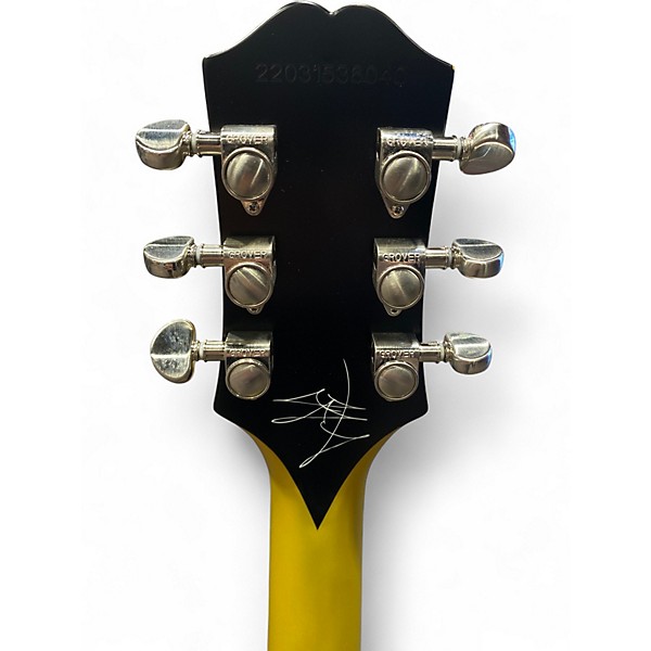 Used Epiphone Jared James Nichols "Old Glory" Les Paul Custom Gold Solid Body Electric Guitar