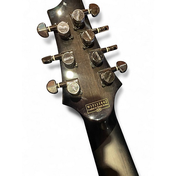 Used Schecter Guitar Research hellraiser hybrid PT7 trans black Solid Body Electric Guitar