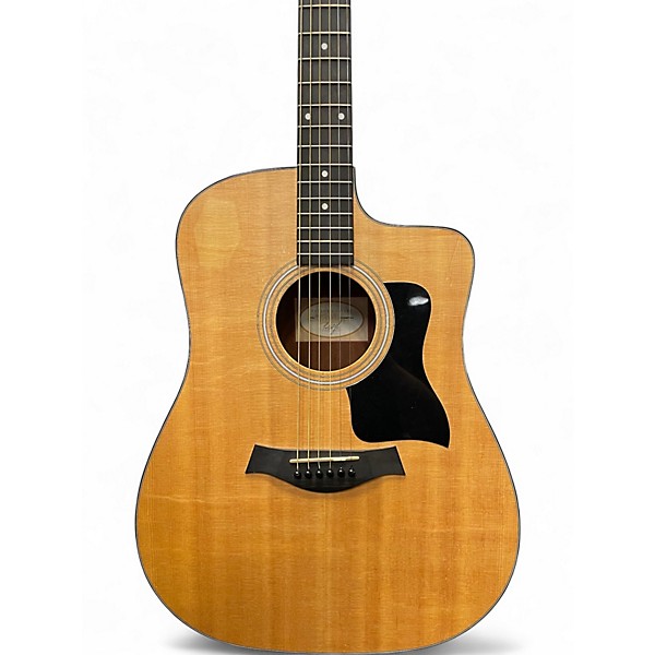 Used Taylor 110CE Natural Acoustic Electric Guitar