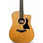 Used Taylor 110CE Natural Acoustic Electric Guitar