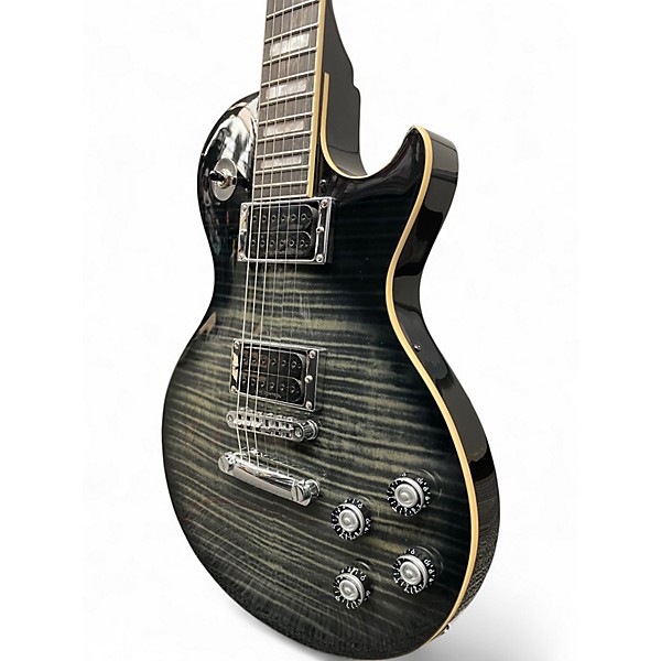 Used Grote SINGLE CUT Trans Green Solid Body Electric Guitar